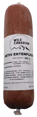 Wild Canadian Aktiv Entenfleisch, 500-g-Block