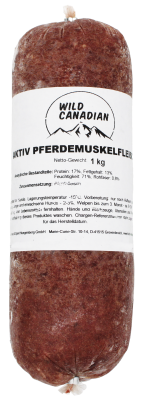 Aktiv Pferdemuskelfleisch, 1000-g-Block