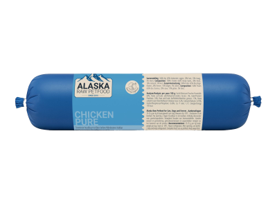 Alaska Natural Catfood Huhn, 250-g-Dose