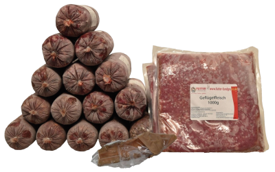 Paket: 4 Sorten Fleisch unsagbar günstig, 28 kg