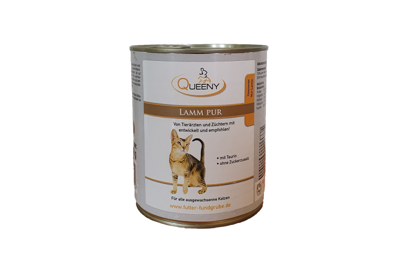 Queeny sensitive für Katzen, feines Lamm