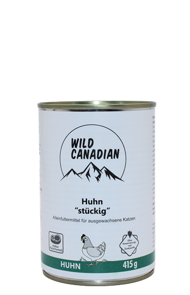 Wild Canadian Katzenfutter Huhn, 415-g-Dose